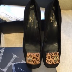 Ann Klein Flex Suede Wedge